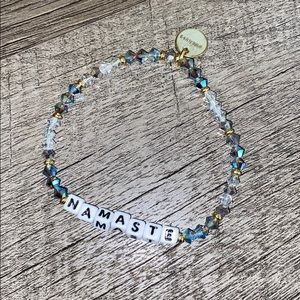 Namaste Little Words Project Bracelet